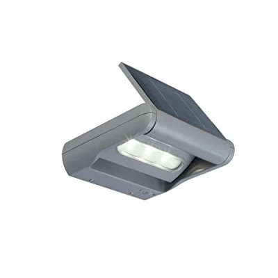 Imagen de Eco Light Lámpara de exterior solar mini LEDspot einflammig, intensidad regulable y giratoria, IP44 6144 S 1 SL SI