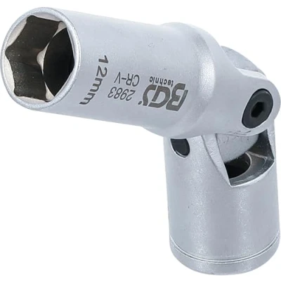 Imagen de BGS 2983 Llave de vaso para calentadores articulada hexagonal entrada 10 mm (3/8&quot;) 12