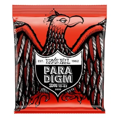 Imagen de Ernie Ball Skinny Top Heavy Bottom Slinky Paradigm Cuerdas para guitarra eléctrica de 7 cuerdas, calibre 10 62