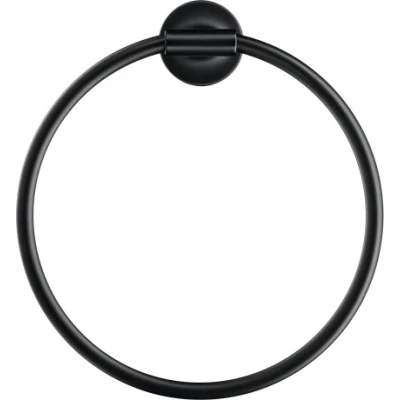 Imagen de Duravit Starck T Toallero de pared, color negro mate