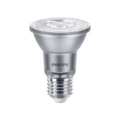 Imagen de Philips Master Value LED Bulbo Reflector E27 PAR20 6W 540lm 25D 930 Luz Cálida Mejor reproducción de color Regulable Reemplazo 5W