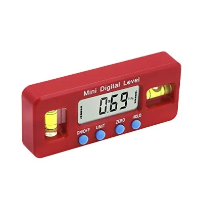Imagen de EBILUN Medidor magnético Visor de ángulo Nivel Mini Digital inclinómetro del prolongador con pantalla LCD