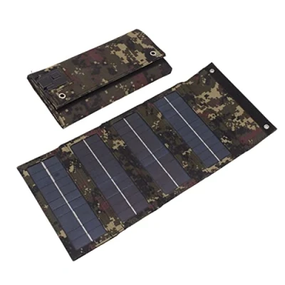 Imagen de Bolsa de Carga Panel Solar 40 W, Cargador Monocristalino Plegable con Interfaz USB para Computadora Portátil, Camping Al Aire Libre, Senderismo,