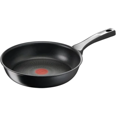 Imagen de Tefal Sartén G25906 Unlimited On 28 cm con revestimiento antiadherente de titanio resistente a los arañazos Señal térmica Sin PFOA adecuada para todo tipo cocinas, incluidas las inducción negra