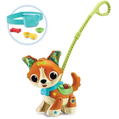 Imagen de VTech 80 552567 Perrito Infantil Paseos Tito aprende a Andar, Juguete para bebés +18 Meses, versión española, Multicolor, único (80 552567)