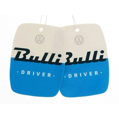 Imagen de BRISA VW Collection Ambientador para automóvil Volkswagen T1 Camper Bus en formato individual (Conductor de Camper/Fresco/Azul/Conjunto 2)