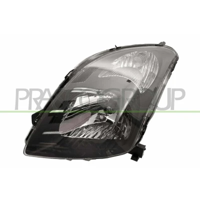 Imagen de PRASCO SZ0344814 Faros izquierda H4 negro sin servomotor para reg. alcance luces SUZUKI: SWIFT 3