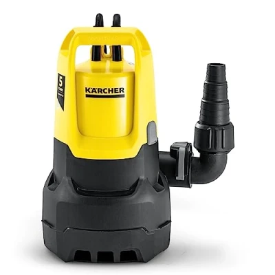 Imagen de Kärcher Bomba Sumergible de Agua Sucia SP 11.000, Caudal 11.000 l/h, Profundidad máxima 7 m, Para con Partículas un Tamaño Hasta 20 mm, Restante 25 Presión 0.7 bar