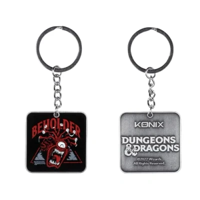 Imagen de Konix Dungeons &amp; Dragons Llavero Motivo Beholder Negro y Rojo