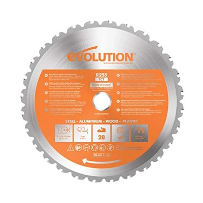 Imagen de Evolution Power Tools RAGE255Blade Cuchilla de corte multiusos para RAGE3, 10 pulgadas