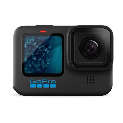 Imagen de Cámara deportiva GoPro Hero 11 Black, Sin funda, 5.3K, 24.7 MP, SuperFoto, HDR, HyperSmooth 5.0, Slo Mo x8, Negro