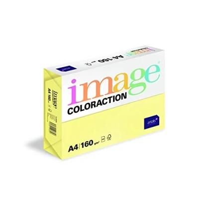 Imagen de Image Coloraction FSC4 Papel de impresión (A4, 210 x 297 mm, 160 g/m²), color amarillo