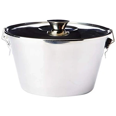 Imagen de IBILI 651620 Flanero con tapa y cierre inox 20 CMs