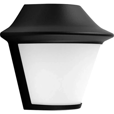 Imagen de Philips Lighting Mygarden Serres Black Wall Light Iluminación al Aire Libre (Aplique de Pared para Exterior, Black, Blanco, Aluminium, E27, 1 Bombilla(S), A++,B,C,D,E)