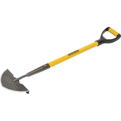 Imagen de Roughneck ROU68311 Plancha para bordes de césped (210 x 1000 mm), color negro y amarillo
