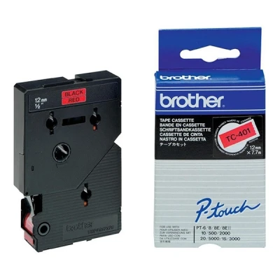 Imagen de Brother Cinta Rotuladora Rojo / Negro