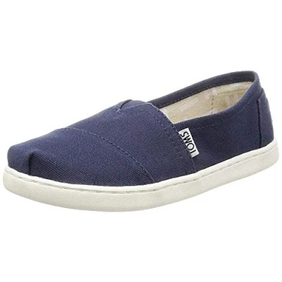 Imagen de TOMS ALPARGATA CORE, Mocasines Planos Unisex Niños, Azul (Azul Marino), 38 EU