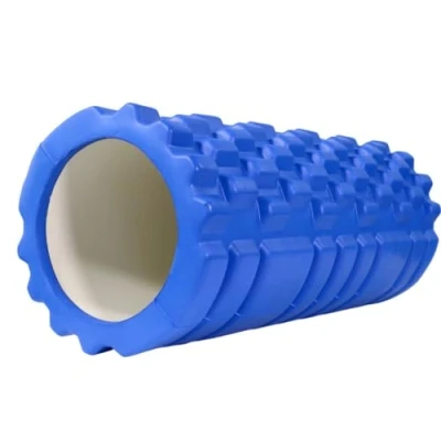 Imagen de Mobiclinic® Fitness, Rodillo de masaje muscular, FitRoller, Gomaespuma y Goma EVA, 14x33 cm, Pilates, Yoga, Estiramientos, Portátil, Uso multifuncional, Foam Roller, 3 Niveles intensidad