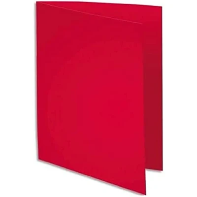 Imagen de Exacompta 800016E Lote de 100 Subcarpetas Rock&quot;S 80, Color Frambuesa