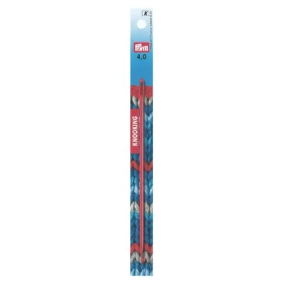 Imagen de Prym KnitPro Aguja de Tejer (Aluminio, 4,00 mm), Rojo, 4,0 mm