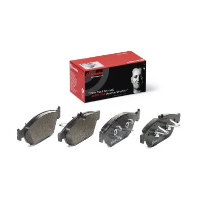 Imagen de BREMBO P 50 106 Juego de pastillas freno preparado para indicador desgaste Chapa antichirridos sin accesorios MERCEDES BENZ: Clase E Coupé
