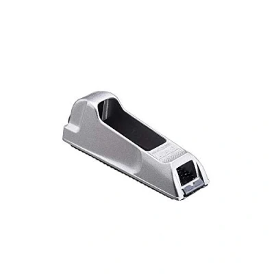 Imagen de STANLEY Cepillo corto metal 155mm con mango de plástico, Cuchilla recambiable, Cuerpo metálico más resistente, Para todo tipo cuchillas 140 mm longitud, 5 21 399