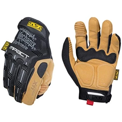 Imagen de Mechanix Wear Material4X Guantes M Pact (Grande, Negro/Marrón)