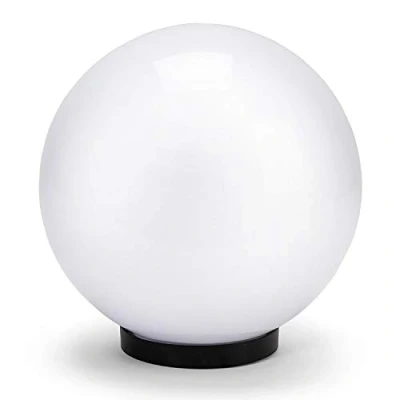 Imagen de Velamp APOLUX: Esfera exterior de PMMA, 200mm, casquillo E27, color blanco