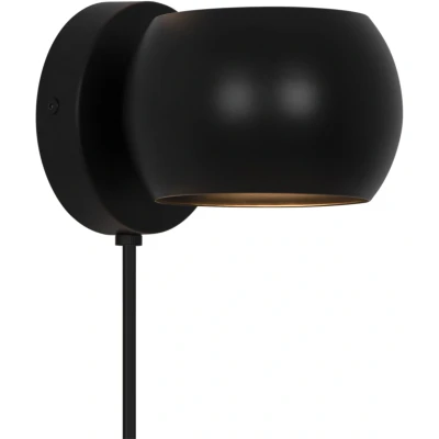 Imagen de Nordlux Aplique Belir up/down con enchufe, negro