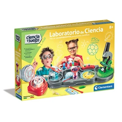 Imagen de Clementoni El Laboratorio de Ciencia, juego científico a partir 8 años (55242), Multicolor