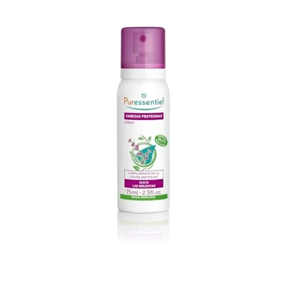 Imagen de Puressentiel Anti Piojos Spray Cabeza Protegida Previene la presencia de elementos no deseados en el cuero cabelludo Activo 100% origen vegetal 75 ml