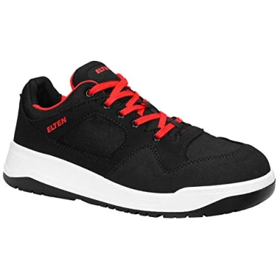 Imagen de ELTEN Zapatos de seguridad MAVERICK negro Low ESD S3, hombres, textil, puntera acero, ligero, deportivo, negro, tamaño: 44