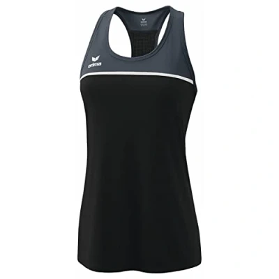 Imagen de Erima „Change by Ligero Camiseta de Tirantes, Black Grey/Slate Grey/Blanco, 38 para Mujer