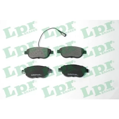 Imagen de LPR 05P764 Juego de pastillas freno FIAT: Grande Punto Hatchback, Stilo Doblo II Furgón / Familiar, ABARTH: 500 595 695 Hatchback