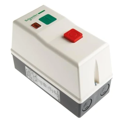 Imagen de Schneider Electric LE1M35Q708 TeSys LE Arrancador en cofre 1,8 2,6 A, bobina 380 V CA