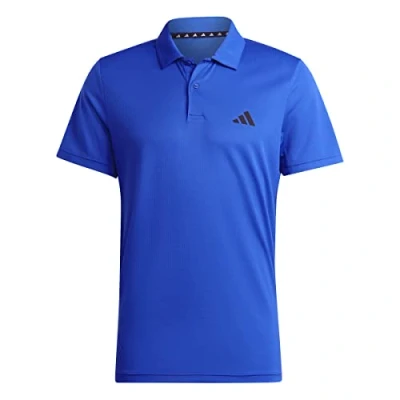Imagen de adidas Hombre Train Essentials Training Polo Shirt, Lucid Blue/Black, S