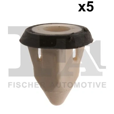 Imagen de FA1 11 60007.5 Clip, listón negro/blanco VOLKSWAGEN: Eos, Golf 4, Polo V Hatchback, AUDI: A6 C6 Allroad, Q7, Sedán, BMW: 4 Gran Coupe, 5 Sedán