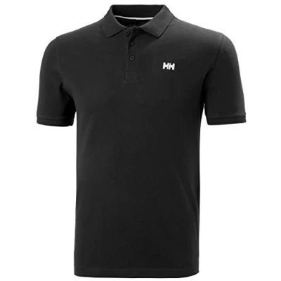 Imagen de Helly Hansen Hombre Polo Transat, Negro, S