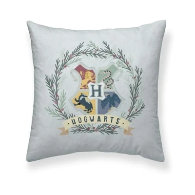 Imagen de BELUM Funda cojín Harry Potter, de 100% algodón 50x50cm Modelo Hogwarts Christmas A