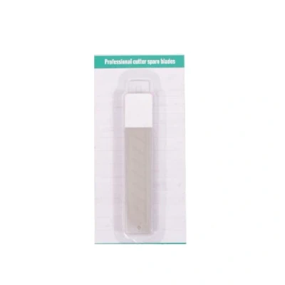 Imagen de Craftelier Pack 10 Cuchillas de Recambio Compatibles con Cutter Profesional 18 cm Incluye Estuche Protector para Guardas las Hojas Fabricadas en acero carbono (SK4) Ancho Cuchilla mm