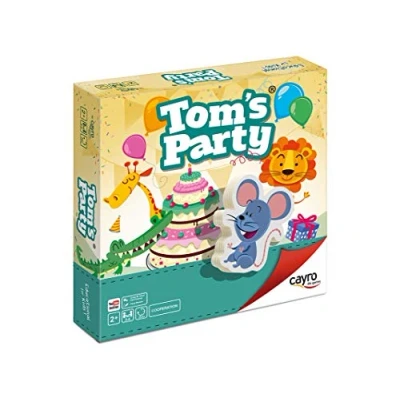 Imagen de Cayro Juego De Mesa Tom&#039;s Party Cooperación Multicolor y Divertido Para Toda La Familia Fomenta 2 A 6 Jugadores Original