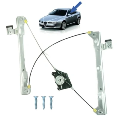 Imagen de STARKIT PERFORMANCE Elevalunas compatible para Alfa Romeo 159 (2005 2011) delantero izquierdo (conductor)