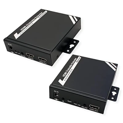 Imagen de Roline Hdmi Extender Over Twisted Pair, Cat.5/6, Chainable 100 M
