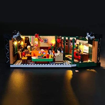 Imagen de LIGHTAILING Conjunto de Luces (Ideas Friends Central Perk) Modelo Construcción Bloques Kit luz LED Compatible con Lego 21319 (NO Incluido en el Modelo)
