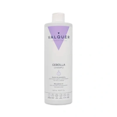 Imagen de Valquer Champú de cebolla. Reduce la grasa. Estimulante capilar. Antioxidante cabello. Purificante. Todo tipo cabello 500 ml