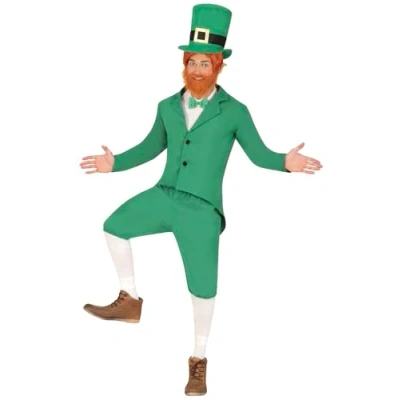 Imagen de FIESTAS GUIRCA, S.L. Disfraz de Saint Patrick Verde para Hombre