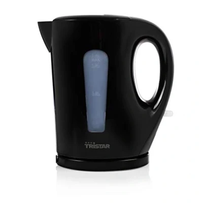 Imagen de Tristar WK 3384 Hervidora de agua, capacidad 1.7 litros, potencia 2200 W, Plástico, Negro