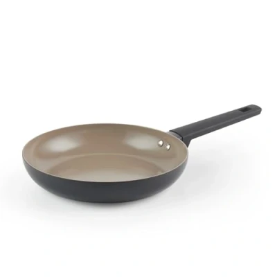 Imagen de Salter BW12871EU7 Sartén de cerámica 24 cm, cuerpo aluminio reciclado, revestimiento antiadherente saludable sin PFOA y PFAS, apto para inducción, fácil limpieza, mango suave al tacto que se