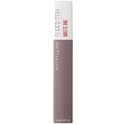 Imagen de Lápiz labial líquido Maybelline Superstay Matte Ink, 2 unidades, 90 Huntress