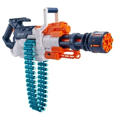 Imagen de ZURU Rifle MITRAILLETTE XSHOT Crusher, 36382, Palanca de Disparo semiautomático 35 tiros 48 Flechas